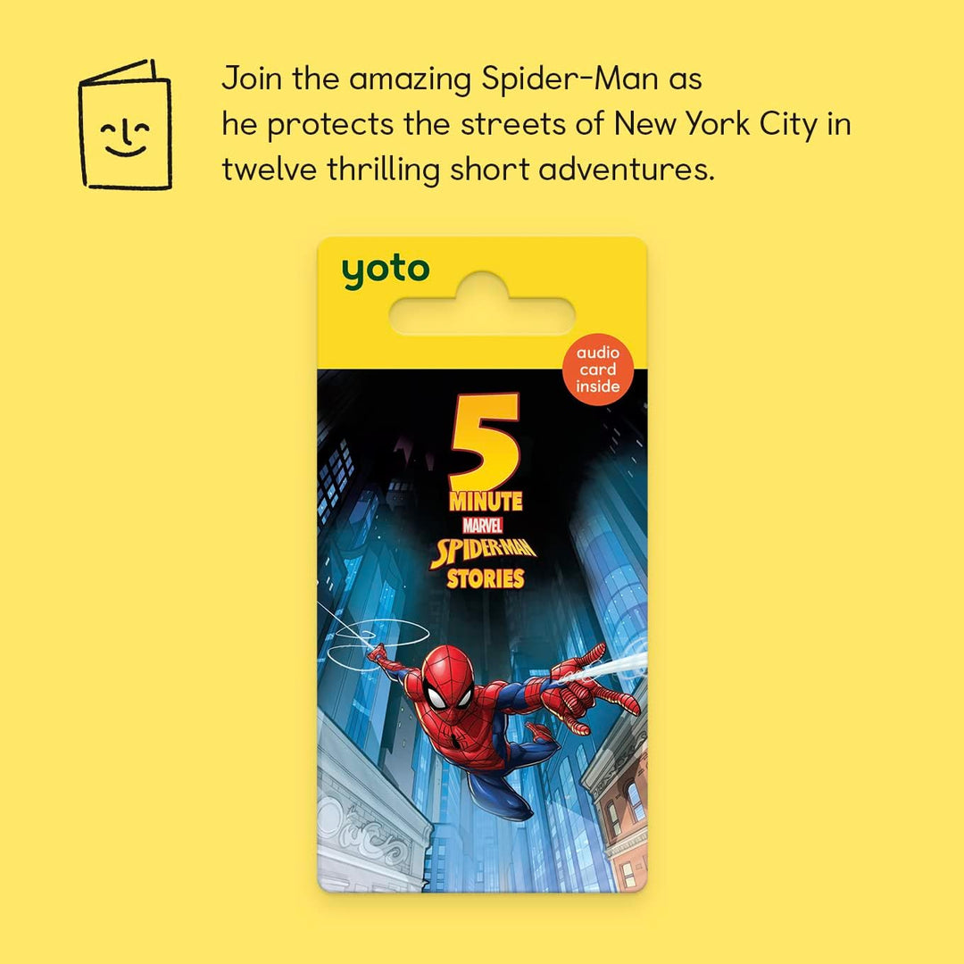 YOTO Disney 5 Minute Marvel Stories Spider Man - Tarjeta