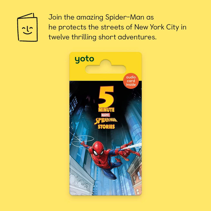 YOTO Disney 5 Minute Marvel Stories Spider Man - Tarjeta