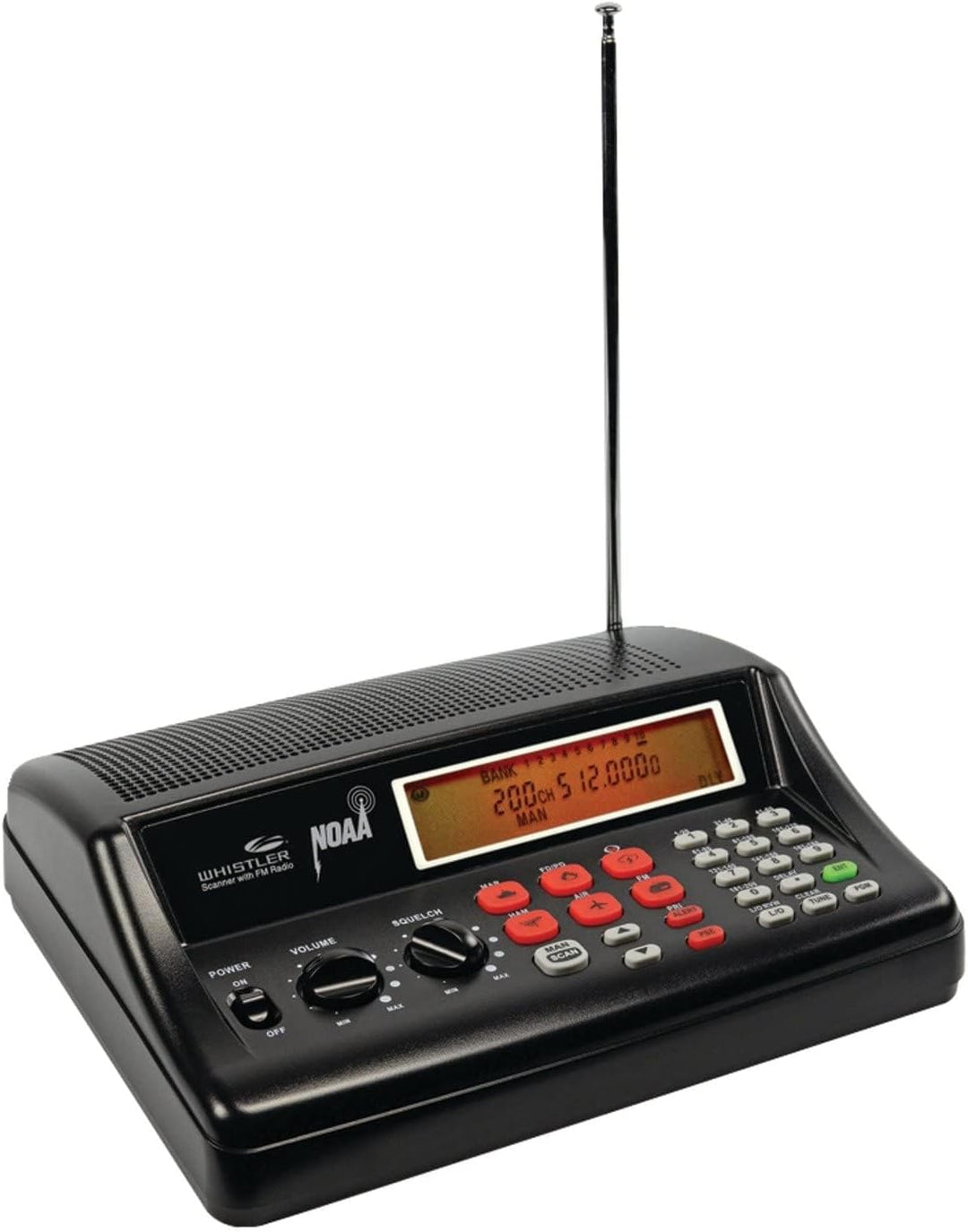 Whistler WS1025 Escáner de Escritorio Analógico Radio
