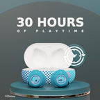 Auriculares Bluetooth Disney Lilo y Stitch con estuche de carga - Auriculares inalámbricos con micrófono incorporado + Hasta 30 horas de tiempo de reproducción - Regalos de Lilo y Stitch para niñas