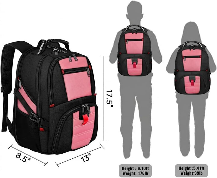 YOREPEK Mochila de Viaje, Mochilas para Laptop de 50L para Hombres...