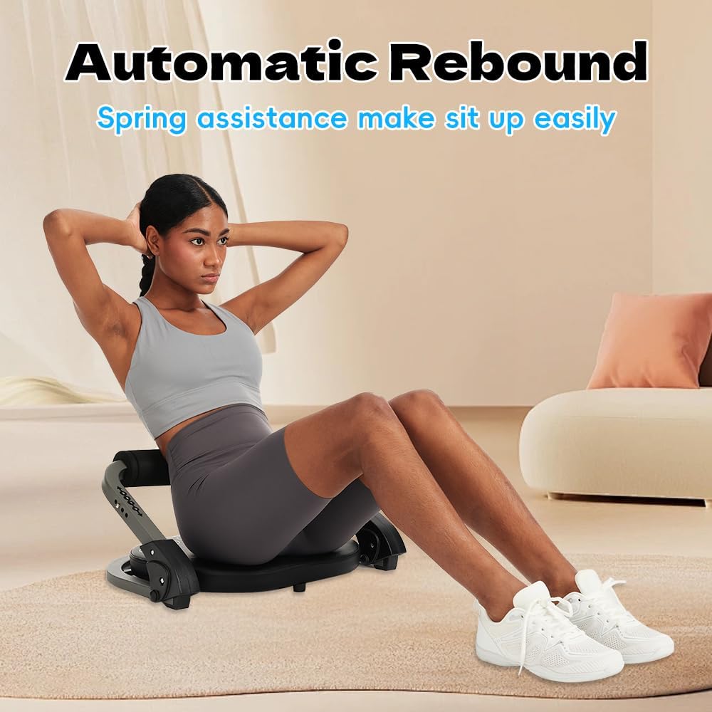 Máquina de abdominales para gimnasio en casa, equipo de
