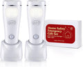 Enhon - Paquete de 2 luces LED de emergencia 4 en 1 para fallos de energía