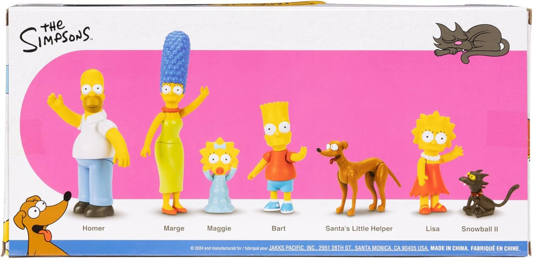 Disney Figuras de acción de Los Simpsons Family Multi-Pack