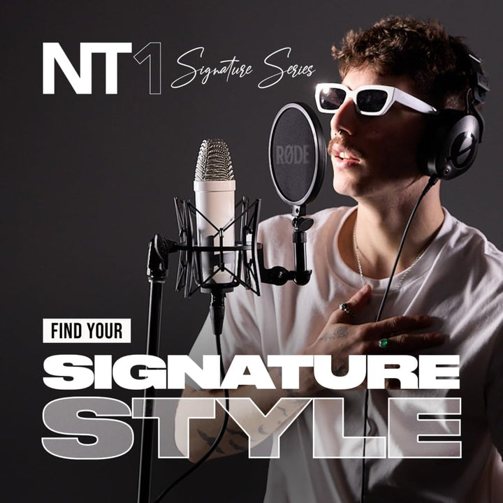 RØDE NT1 Signature Series Micrófono condensador de gran diafragma c...