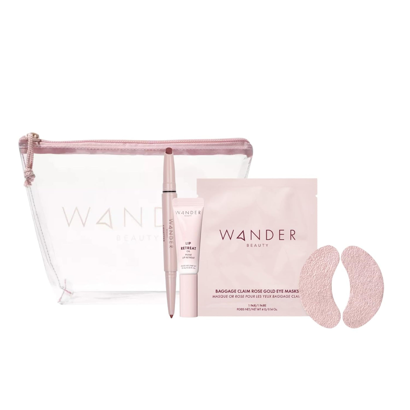 Wander Beauty Love at First Flight - Paquete de maquillaje con másc...