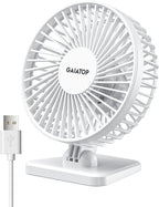 Gaiatop - Ventilador de escritorio USB, pequeño pero potente, perso...