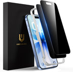UNBREAKcable Protectores de Pantalla con Privacidad para iPhone 17, Pack de 2