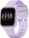 GOLDEN HOUR Relojes deportivos digitales para niños con rastreador de fitness, reloj despertador, cronómetro, sin aplicación, regalos de cumpleaños impermeables para niñas y niños de 4 a 12 años