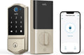 eufy Security Smart Lock C220, cerradura de puerta de entrada sin llave, Níquel, Cerrojo
