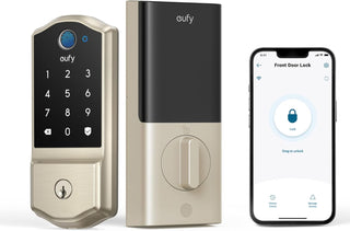 eufy Security Smart Lock C220, cerradura de puerta de entrada sin l...