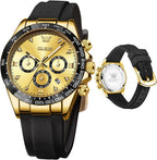OLEVS Relojes de diamante de lujo pequeños para mujer - Pulsera de acero inoxidable, impermeables, analógicos, luminosos, con fecha, relojes de vestir de negocios para damas