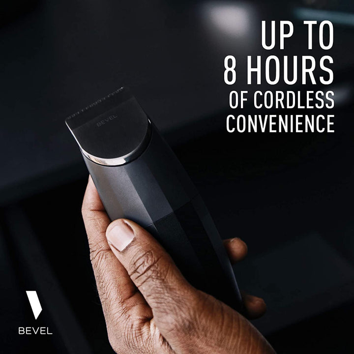 Bevel Recortadora de barba para hombres - Edición Black, recortador...