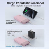 NOBIS Cargador portátil de banco de energía 35W 10000mAh | Batería...