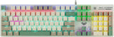 MechLands Aula S500 Teclado para juegos con cable, teclado mecánico...