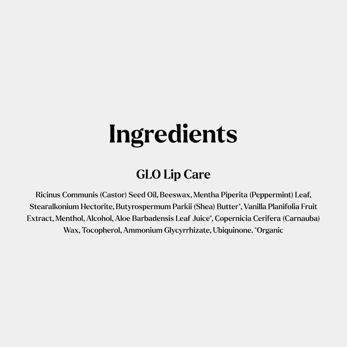 GLO Science Cuidado del bálsamo labial con manteca de karité, brill...