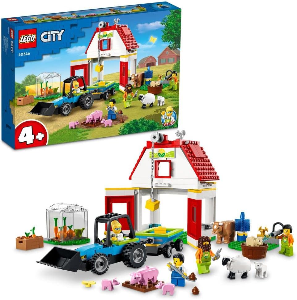 LEGO 60346 City 60346 The Farm and Its Animals 4+