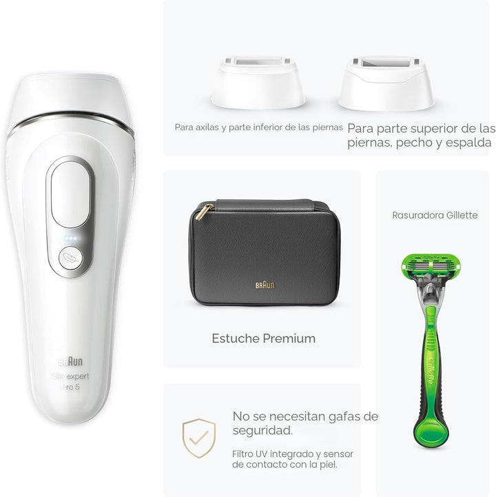 Braun Smart IPL, Silk·Expert Pro 5: Dispositivo de Depilación Láser...