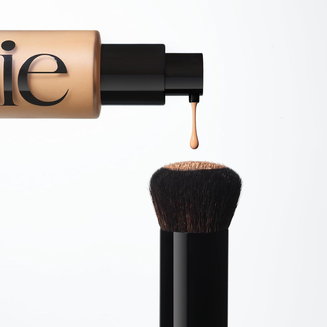 Saie Brocha base para maquillaje líquido, brocha de maquillaje ultr...