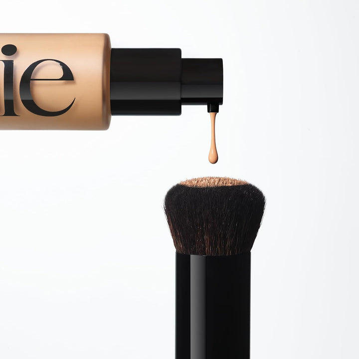 Saie Brocha base para maquillaje líquido, brocha de maquillaje ultr...