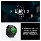 Garmin fēnix® 8, reloj inteligente multideportivo premium, 2.008 en, negro