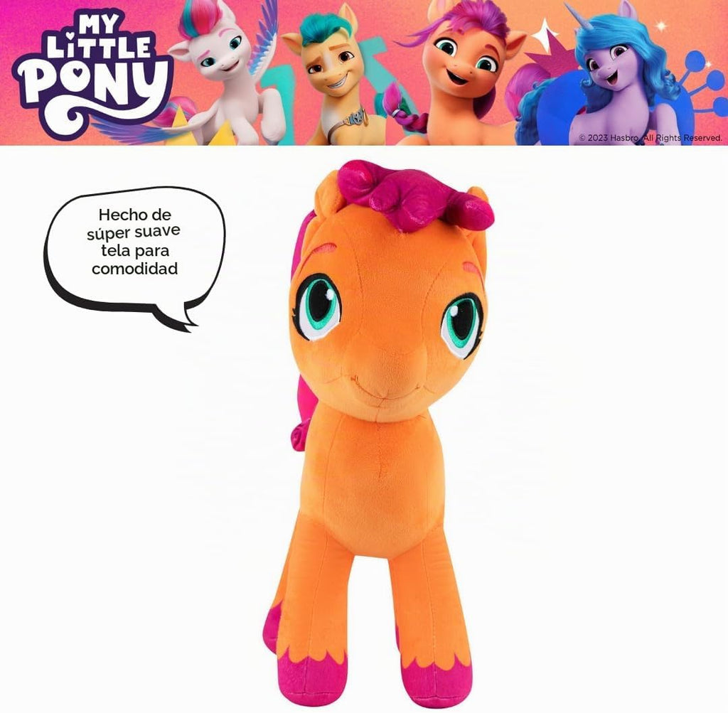 Almohada de peluche súper suave My Little Pony Sunny para niños, talla única, de Franco