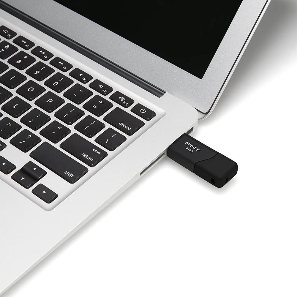 PNY P-FD64GX10ATT03-MP - Unidad flash USB 2.0 (64 GB, 3 unidades, 1...