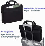 Taygeer - Bolsa para laptop de 17 pulgadas, maletín para computador...