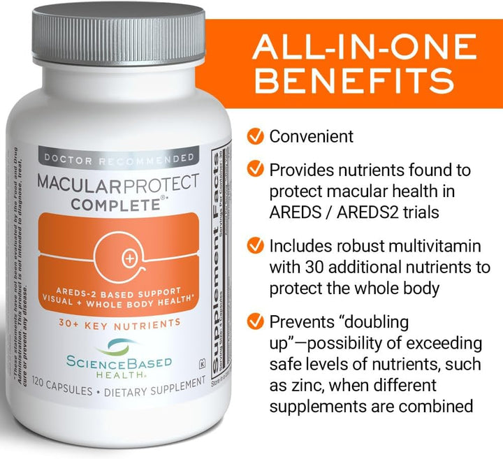ScienceBased Health MacularProtect Complete - Suplemento de salud o...