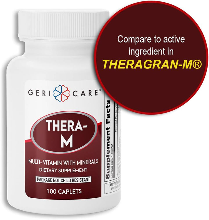 GeriCare Thera M - Cápsulas multivitamínicas, mezcla de vitaminas y...