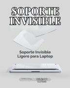 MOFT Soporte Invisible para Laptop de Escritorio, Soporte para Tableta y Computadora Sin Adhesivo con Doble Ángulo, Soporte Elevador de Laptop Plegable y Portátil, Compatible con Tabletas de 7-11" y