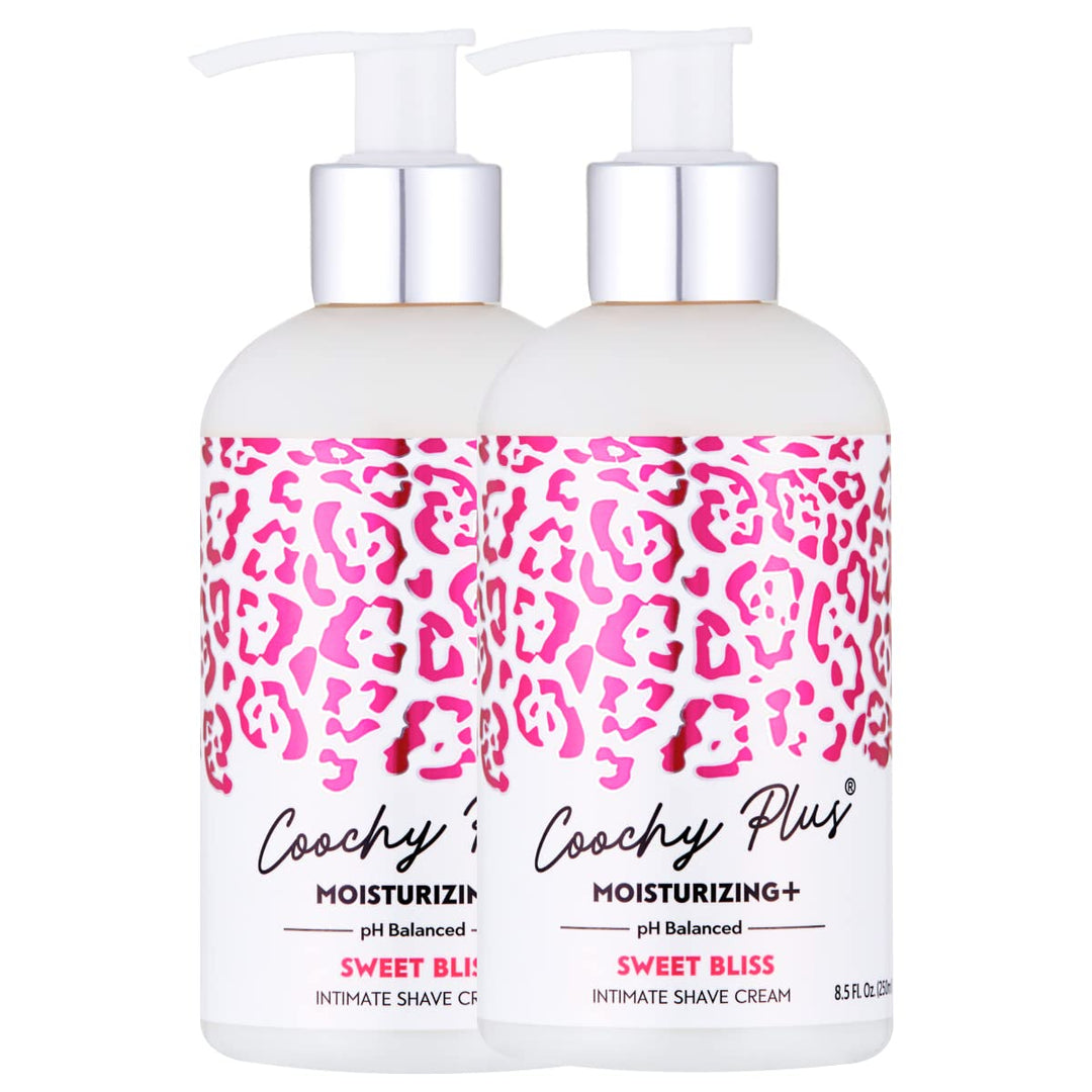 Coochy Plus - Crema de afeitar íntima hidratante Plus Sweet BLISS p...