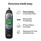 Braun Termómetro digital ThermoScan 7 para adultos, bebés y bebés