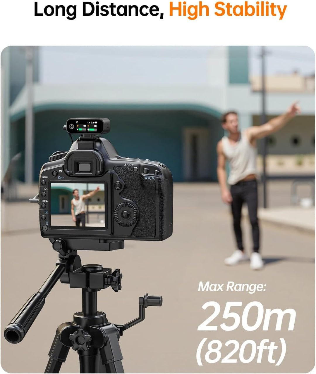 PQRQP Micrófono S20 (2 TX + 1 RX + funda de carga), mini micrófono...