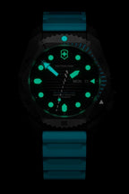 Victorinox Reloj Dive Pro Automático Negro Titanio Azul Correa De Caucho 1.693 in - 242071
