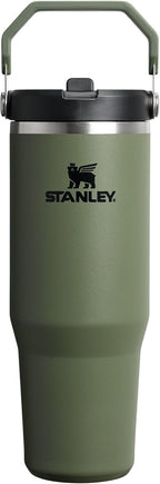 STANLEY IceFlow 2.0 - Vaso con pajita, 30 onzas, pino seco