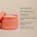 Barefaced Kit minimalista: almohadillas tonificantes originales y refuerzo de piel Overachiever 10 en 1 | Piel más suave y brillante en dos sencillos pasos