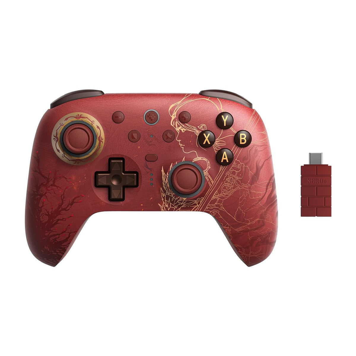 8BitDo Ultimate 2 Wireless Controller for Windows PC, Apple, Steam...