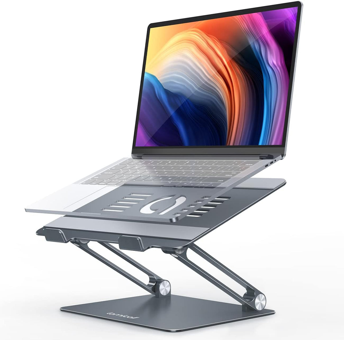 Lamicall Soporte ajustable para computadora portátil para MacBook A...