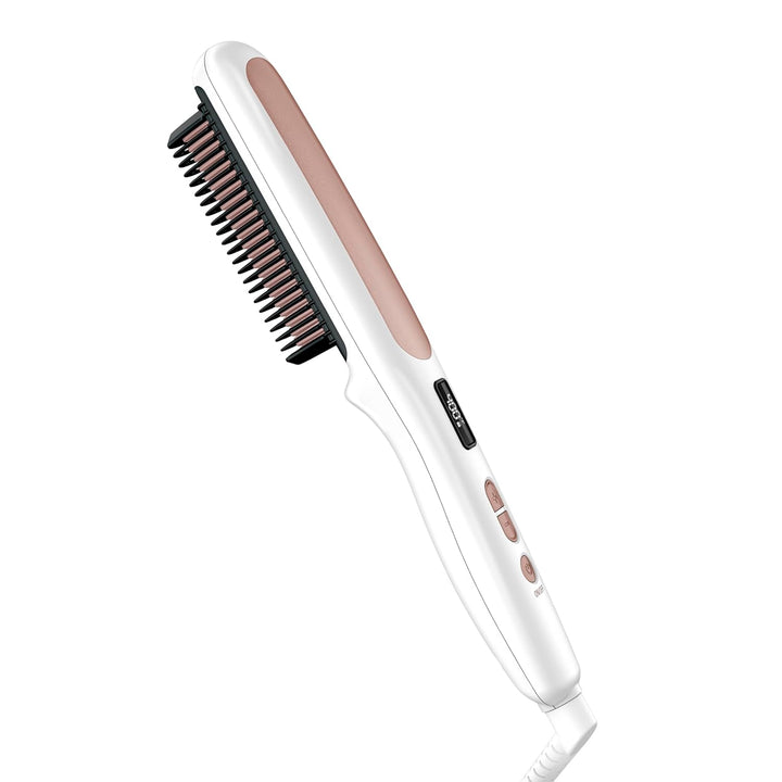 Conair Cepillo alisador de pelo de cerámica doble, cepillo alisador...