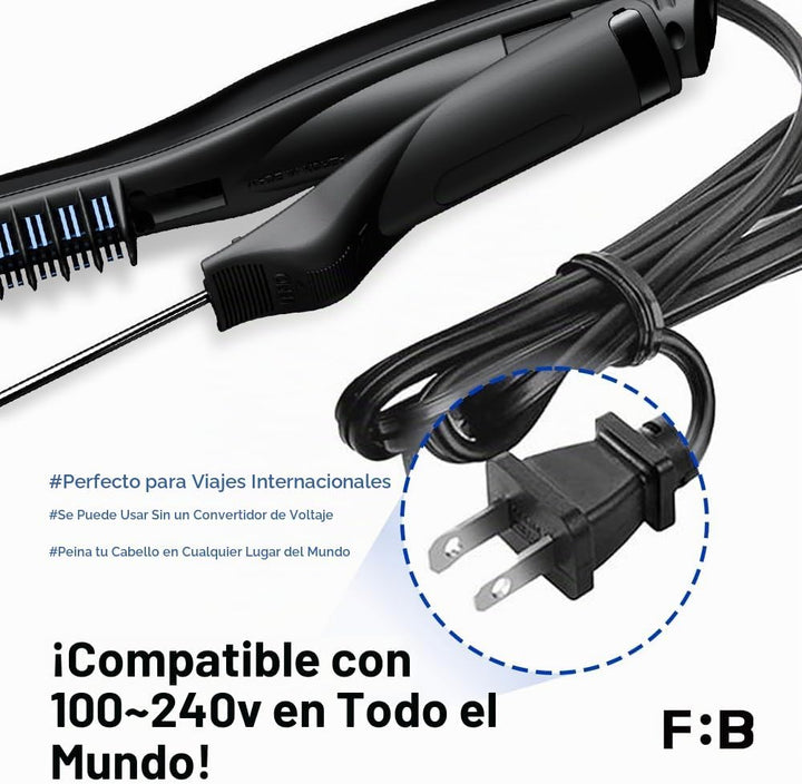 FORBEAUT M'STYLER AX- - Estilizador de cabello 3 en 1 para homb...