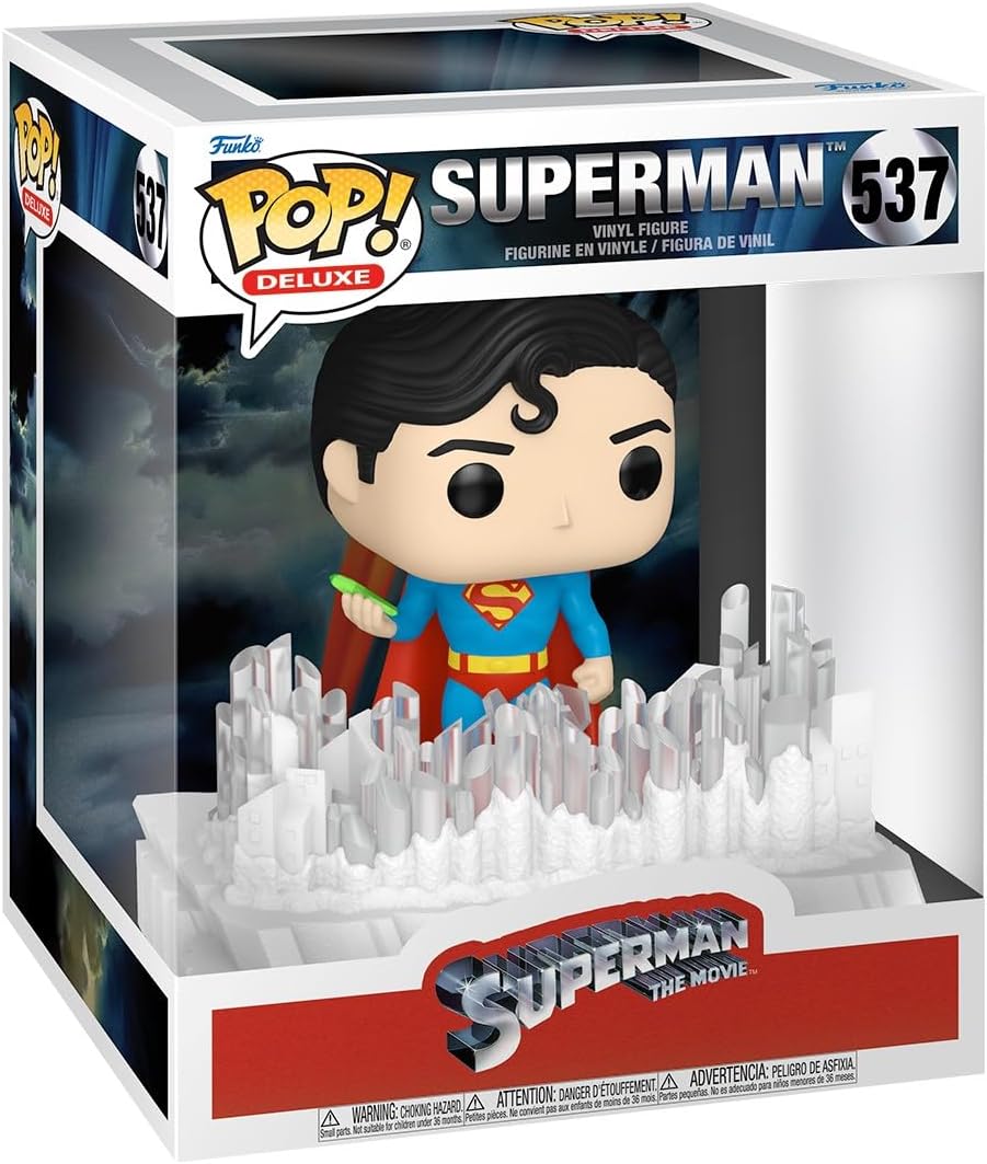 Funko Pop! Deluxe: Superman (1978) - Superman (Fortaleza de la sole...