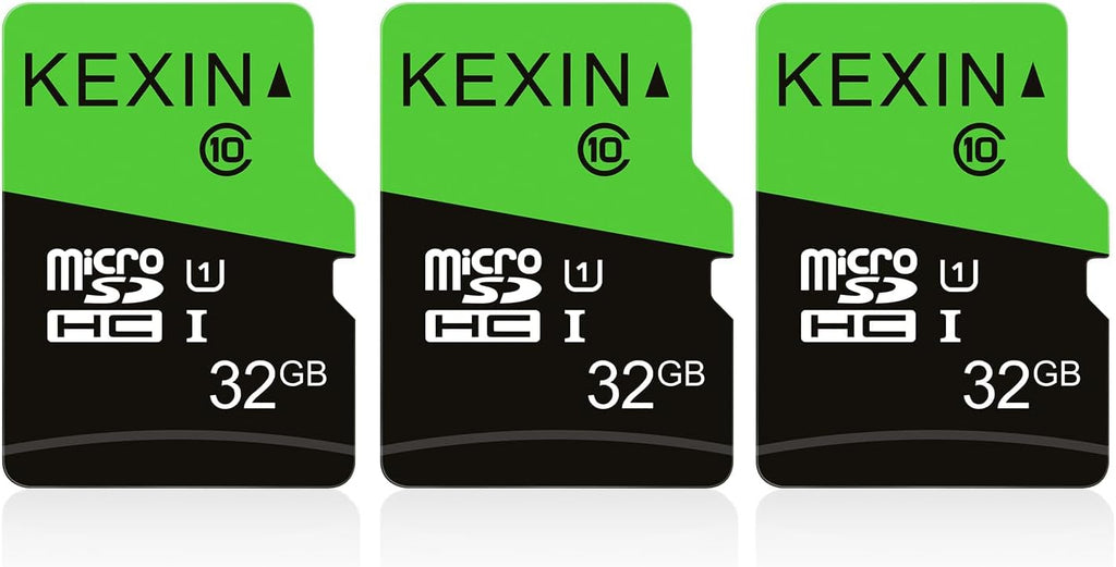 KEXIN - Paquete de 5 tarjetas Micro SD de 8 GB con adaptador SD, 8GB