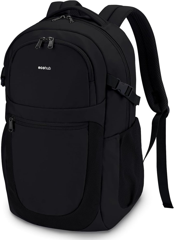ECOHUB Mochila de viaje para mujer, para portátil de 17.3 pulgadas,...