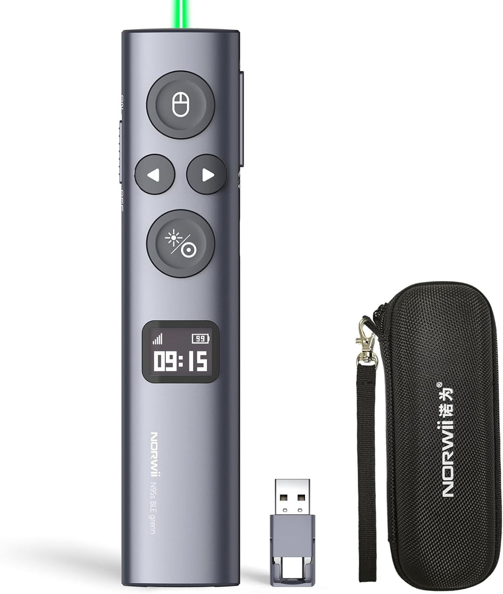 Control remoto de presentación N95s, Clicker de diapositivas para