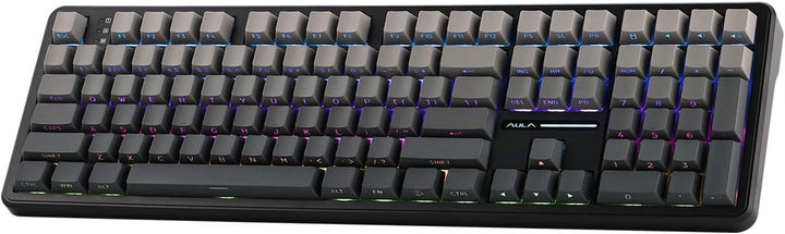 EPOMAKER Aula F108 - Teclado inalámbrico para juegos, teclado mecán...