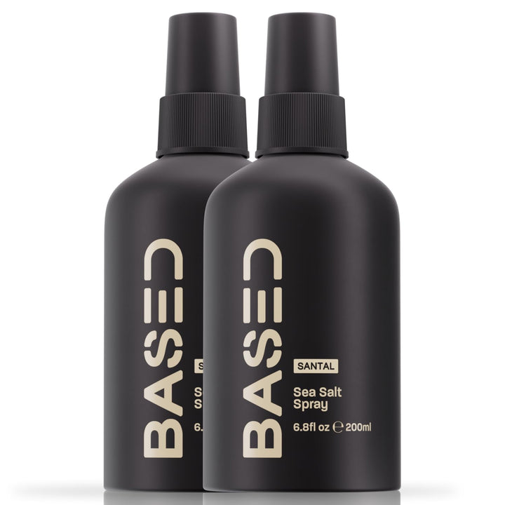 BASED Spray de Sal Marina, Spray de Sal Marina con Acabado Natural...