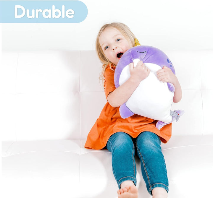 Narwhal - Animal de peluche ultra suave lindo juguete de