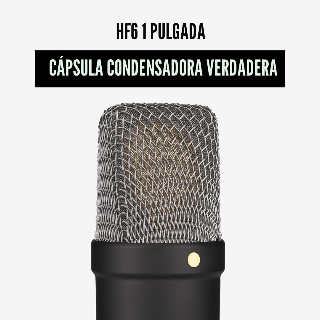RØDE NT1 Signature Series Micrófono condensador de gran diafragma c...