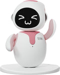 ENERGIZE LAB Eilik Pink - Juguetes interactivos táctiles, lindas mascotas robot con emociones abundantes. Animaciones en reposo y minijuegos, regalo único para niñas y niños. Admite actualizaciones.